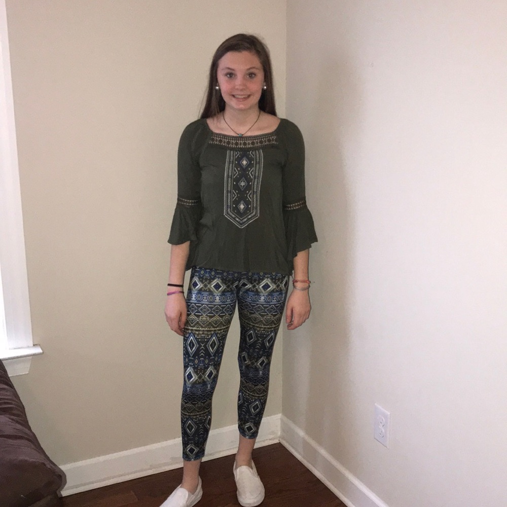 Olive outfit